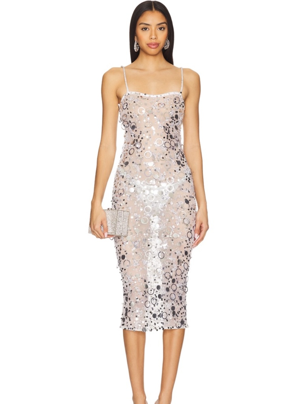 Retrofete Yelena Embellished Dress